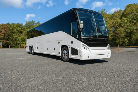Charter Bus Rental Woodbury 56 Passenger Charter Bus